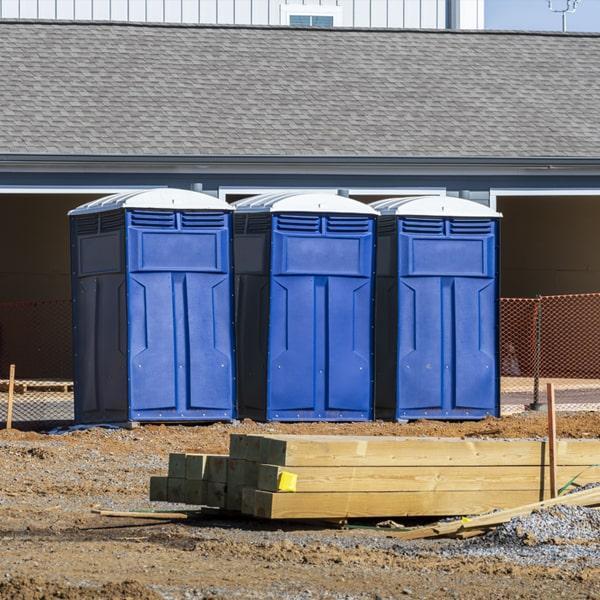 work site portable restrooms offers weekly cleaning and maintenance services for all of our portable toilets on work sites